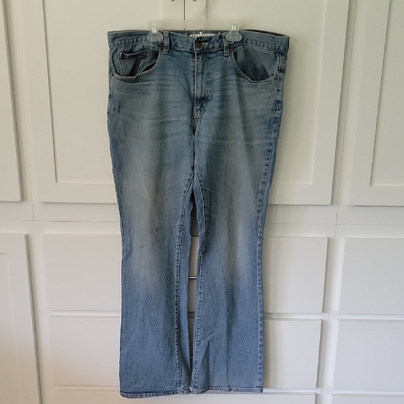 Urban Pipeline Light Blue Men's Boot Cut Jeans 36/34 - Picture 1 of 5